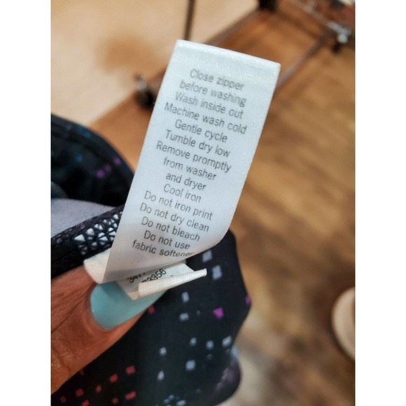 Athleta Women's Black Polyester Pull On Comfort Waist Athleticwear Leggings 2XS - Picture 11 of 11